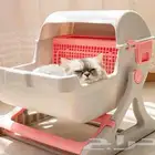 حمام القطط الذكي لتنظيف سريع وصحي