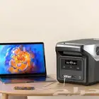 مخزن طاقة محمول للرحلات بقوة 300 واط موفر للطاقة مزود بإضاءا