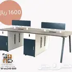 مكاتب مشتركة ثنائية ورباعية بأسعار مناافسة