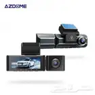 داش كام من شركة ازدوم azdome 4k 3ch كاميرتين او 3 وبمكثف