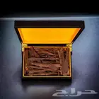 عود هندي نجلاند في صندوق جلدي مميز