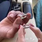 خواتم ذبله فضه اصلي بكتابه