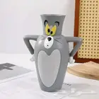 للبيع فازه   مزهرية (توم وجيري) على شكل توم
