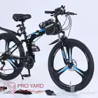 سيكل هجين رياضي قابل للطي 21 سرعة بألوان متعددة