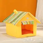بيوت قطط كوخ كتن اكل جاف رمل قطط