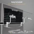 موزع موجه حاجز ساتر غطاء عاكس هواء مكيف اسبليت