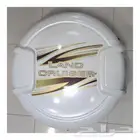 غطاء اسبير لاندكروزر 98 الى 2007 ابيض لولي
