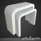 كونسول استقبال مقوس معتق بتصميم خاص عالي الجودة