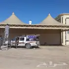 مظلات وسواتر برجولات بيوت شعر شبوك با أنواعها