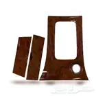 ديكور القير   غطاء الدرج ( خشبي - اسود )