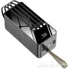 باور بنك DENX DX404 أصلي 50mAh شحن سريع 22.5 واط مع إضاءة