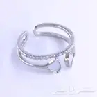 خااتم فضة عيار 925 نسائي