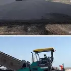 عمل اسفلت تخطيط موقف