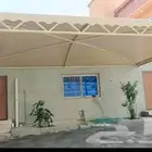 مضلات سواتر برجولان هناقر بيوت شعر مقاولات عامه