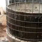 حفار خزان الميا  و بيار  شغل