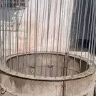 حفار خزان الميا  و بيار  شغل