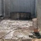 حفار خزان الميا  و بيار