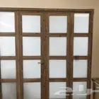 المنيوم شبابيك درايش ابواب باب دبل جلاص قاطع كرديون
