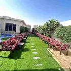 كراسي حديد وجلسات شعبيه