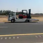 سطحه نقل. جميع سيارات مصدومة