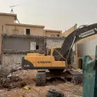 بوكلين لهدم جميع المباني وسرعة الانجاز
