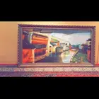 لوحه رسم زيتي حجم كبير 2متر