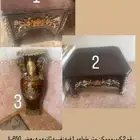 طاولة و فازه ديكور