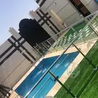 استراحه قسمين مسبحين بالعزيزيه للايجار
