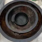 صحون خشب الغرب