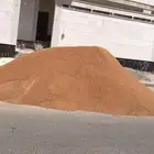 رمل احمر الفريش زيرو فايف خرسانه دفان