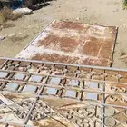 بوابه الارتفاع 3 متر والعرض 4 متر سليمه
