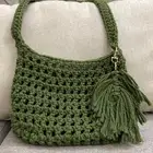 شنطه كتف كروشيه شغل يدوي السعر 150
