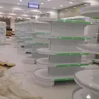 رفوف محلات بجميع المقاسات والالوان جديد