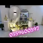 تنسيق حفلات كوش طولات كراسي قزاز سماعات قهوجين صبابين