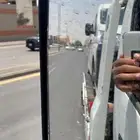 سطحه متعطل في المطر