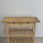 ركن قهوه خشبي ولوحه