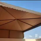 مظلات سيارات مظلات جلسات مواقف سيارات مستودعات مجالس بنل