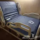 سرير طبي كهربائي فرشه عرض متر