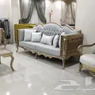 مفروشات كنب متصل و طقم تفصيل تنجيد