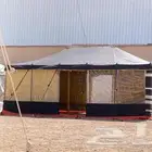 خيمة علا شكل بيت شعر واجها شفاف