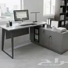 مكاتب مودرن خشب متوفر مقاس متر و 60 و متر و 40