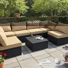 جلسات خارجية راتان 6 أشخاص و 5 أشخاص و 4 أشخاص صناعة صينية