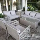 جلسة خارجية 7 أشخاص مع طاولة صناعة صينية