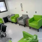تفصيل كنبات جلد كراسي كوفي كراسي انتظار جلد مكتبي فندقي