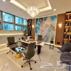 مكتب جاهز للإيجار في العليا مساحة 152م