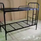 سرير حديد دورين سرير حديد نفر واحد ضمان 10 سنه