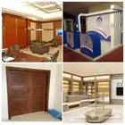 ديكورات محلات _ استنادات معارض _ اثاث فنادق _ ابواب خشبيه
