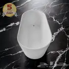 اكريليك بانيو كلاسيكي 150 70 فوق البلاط