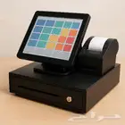 جهاز كاشير متكامل مزود بشاشة لمس وطابعة فواتير