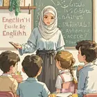 تدريس لغة انجليزية بحي الروضة